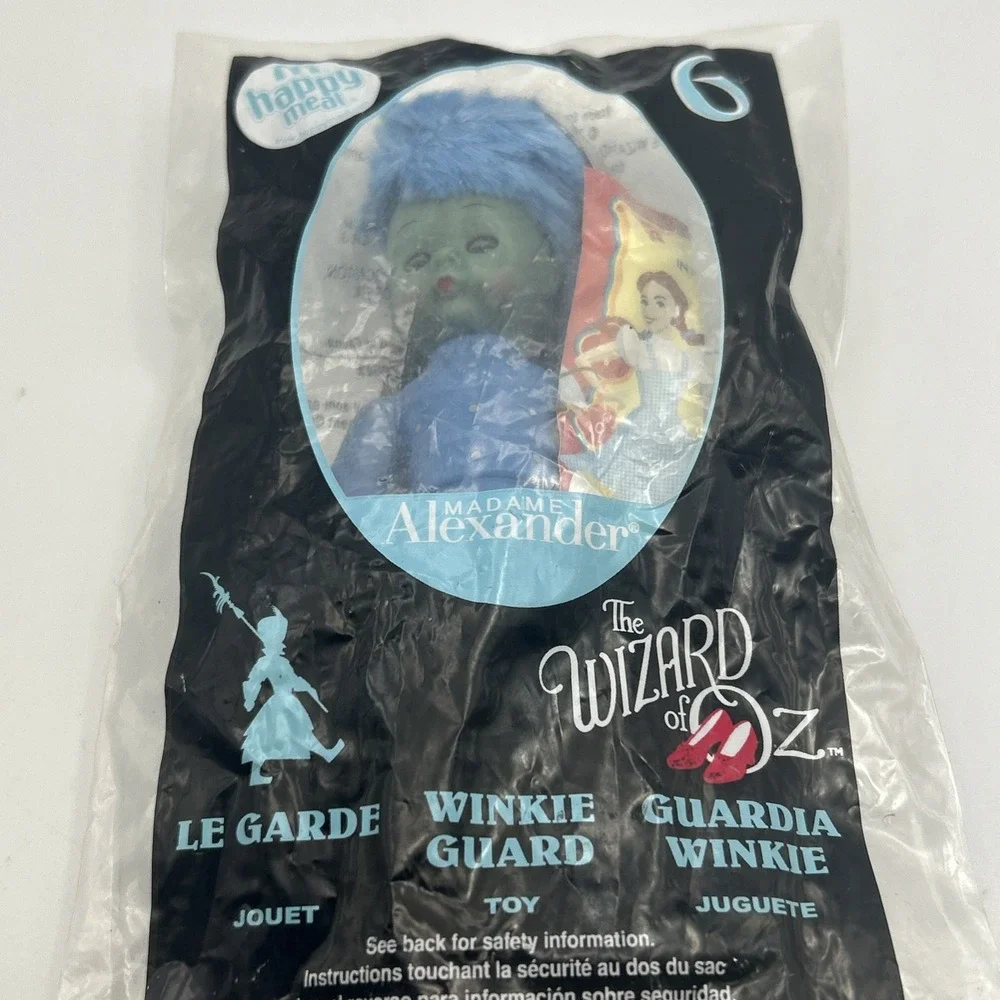 McDonald's Wizard of Oz Madame‎ Alexander Happy Meal Toy 2008 Set Of 5 Sealed